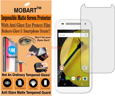 MOBART Tempered Glass Guard for Motorola Moto E (2nd Gen) 4G(Pack of 1)