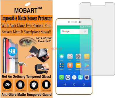 MOBART Tempered Glass Guard for MICROMAX Q409 (SPARK 4G) 2017 (Matte Finish)(Pack of 1)