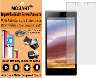 MOBART Tempered Glass Guard for LYF Wind 7i(Pack of 1)
