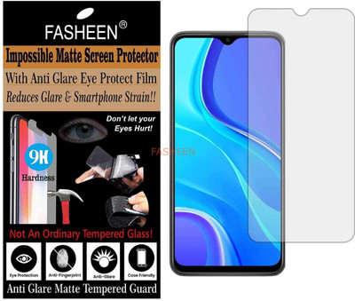 Fasheen Tempered Glass Guard for REDMI 9 PRIME (Matte Finish)(Pack of 1)