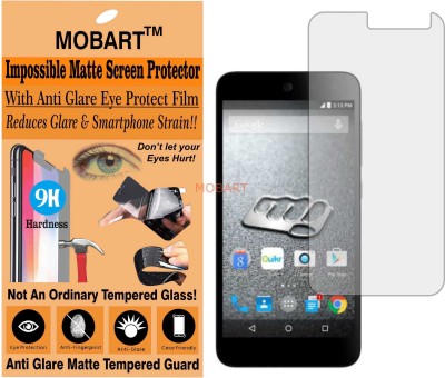 MOBART Tempered Glass Guard for MICROMAX E455 (CANVAS NITRO 4G)(Pack of 1)