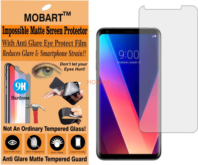 MOBART Tempered Glass Guard for LG V30S THINQ(Pack of 1)
