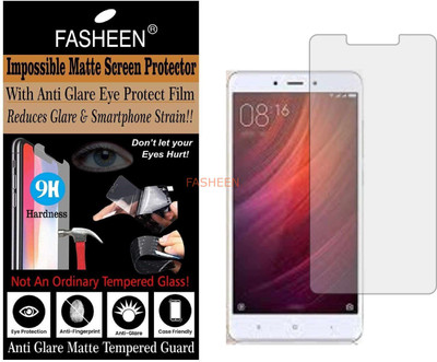 Fasheen Tempered Glass Guard for MI REDMI NOTE 4X HIGH (Matte Finish)(Pack of 1)
