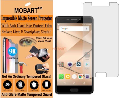 MOBART Tempered Glass Guard for Micromax Canvas 2 Q4310(Pack of 1)