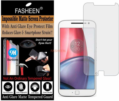 Fasheen Tempered Glass Guard for MOTOROLA MOTO G4 (Matte Finish)(Pack of 1)