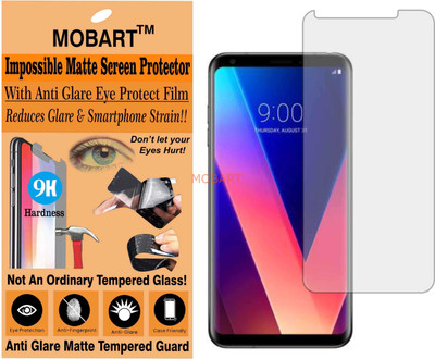 MOBART Tempered Glass Guard for LG V30 PLUS THINQ(Pack of 1)