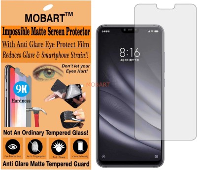 MOBART Tempered Glass Guard for XIAOMI MI 8 LITE (Matte Finish)(Pack of 1)