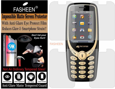 Fasheen Tempered Glass Guard for MICROMAX X1I 2017 (Matte Finish)(Pack of 1)