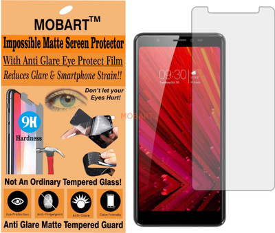 MOBART Tempered Glass Guard for MICROMAX CANVAS INFINITY LIFE(Pack of 1)