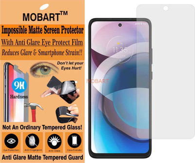 MOBART Tempered Glass Guard for MOTOROLA ONE 5G UW ACE (Matte Finish)(Pack of 1)