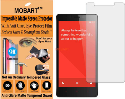 MOBART Tempered Glass Guard for MI REDMI NOTE 4G(Pack of 1)