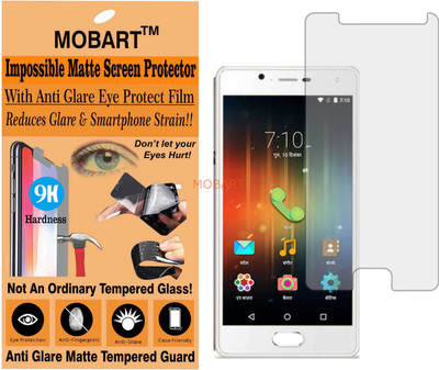MOBART Tempered Glass Guard for Micromax Unite 4 Q427(Pack of 1)