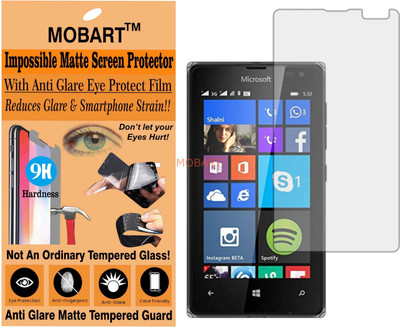 MOBART Tempered Glass Guard for MICROSOFT LUMIA 532(Pack of 1)
