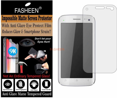 Fasheen Tempered Glass Guard for MICROMAX CANVAS 2 PLUS A110Q (Matte Finish)(Pack of 1)