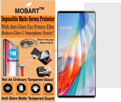 MOBART Tempered Glass Guard for LG WING 5G(Pack of 1)