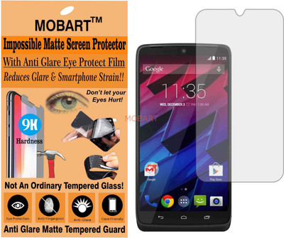 MOBART Tempered Glass Guard for MOTOROLA MOTO TURBO (Matte Finish)(Pack of 1)