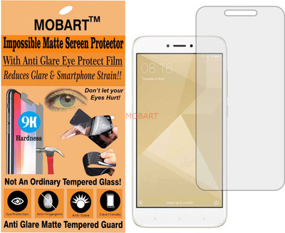 MOBART Tempered Glass Guard for MI REDMI 4 SD435(Pack of 1)