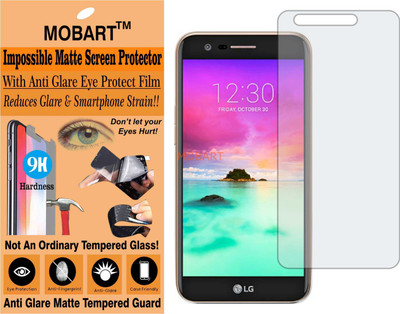 MOBART Tempered Glass Guard for LG K10(Pack of 1)