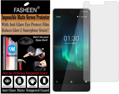 Fasheen Tempered Glass Guard for NOKIA 3.1 C (Matte Finish)(Pack of 1)
