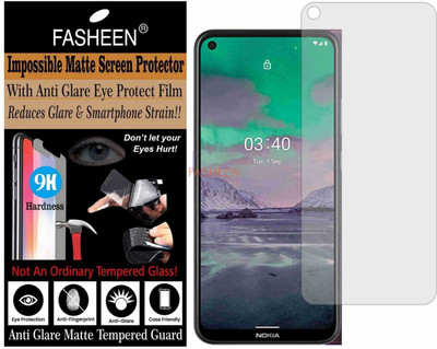 Fasheen Tempered Glass Guard for NOKIA 5.4 (Matte Finish)(Pack of 1)