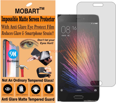 MOBART Tempered Glass Guard for MI 5 HIGH EDITION (Matte Finish)(Pack of 1)