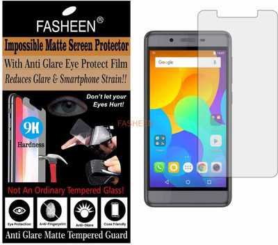 Fasheen Tempered Glass Guard for MICROMAX CANVAS EVOK POWER Q4260 (Matte Finish)(Pack of 1)