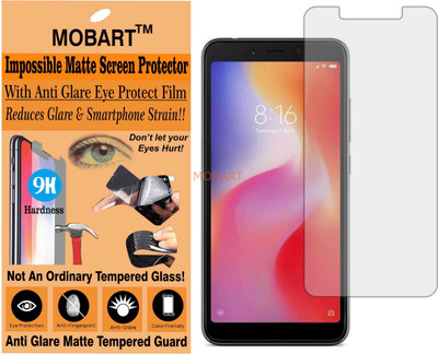 MOBART Tempered Glass Guard for Mi Redmi 6A(Pack of 1)