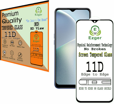 EZGER Tempered Glass Guard for POCO C3(Pack of 1)