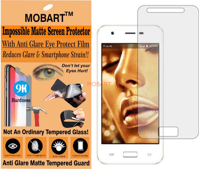 MOBART Tempered Glass Guard for JIO LYF C451 (Matte Finish)(Pack of 1)