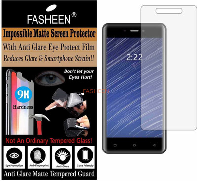 Fasheen Tempered Glass Guard for MOBIISTAR CQ (Matte Finish)(Pack of 1)