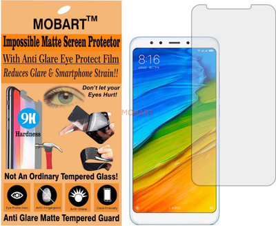 MOBART Tempered Glass Guard for Mi Redmi 5(Pack of 1)