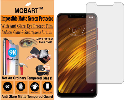 MOBART Tempered Glass Guard for MI REDMI POCOPHONE F1(Pack of 1)