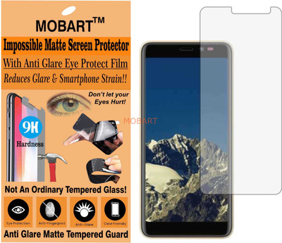 MOBART Tempered Glass Guard for MOBIISTAR C1 LITE(Pack of 1)
