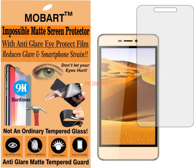 MOBART Tempered Glass Guard for MICROMAX CANVAS JUICE A1 Q4251(Pack of 1)