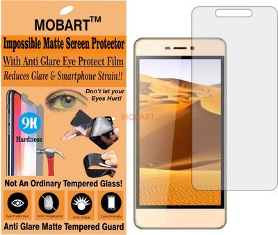 MOBART Tempered Glass Guard for MICROMAX VDEO 4 (Matte Finish)(Pack of 1)
