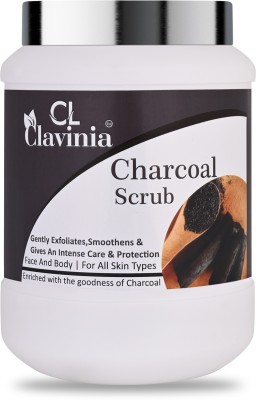 CLAVINIA Charcoal Scrub 1000 ml Scrub(1000 ml)