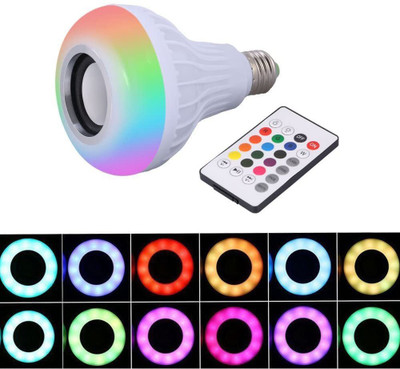 Xydrozen Music Bulb, B22 Base Color Changing with Remote Control-FR Smart Bulb