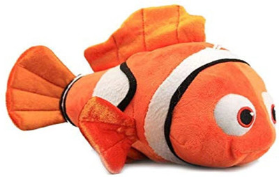 Tickles Finding Nemo Fish Soft Plush Toy  - 25 cm(Orange)