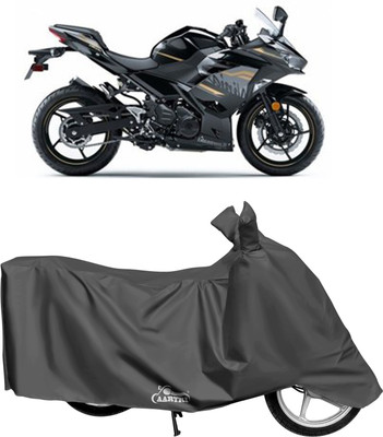 XAFO Waterproof Two Wheeler Cover for Kawasaki(Ninja, Grey)