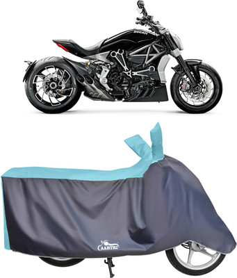 DROHAR Waterproof Two Wheeler Cover for Ducati(XDiavel, Blue)