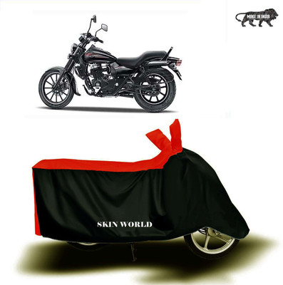 APNEK Waterproof Two Wheeler Cover for Bajaj(Avenger 150 Street, Red, Black)