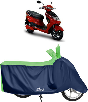 DROHAR Waterproof Two Wheeler Cover for Okinawa(Ridge, Green)