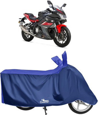 DROHAR Waterproof Two Wheeler Cover for Benelli(302R, Blue)