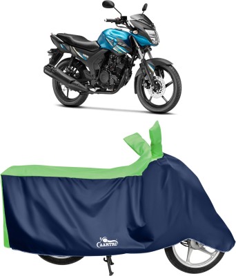 XAFO Waterproof Two Wheeler Cover for Yamaha(SZ-RR, Green)