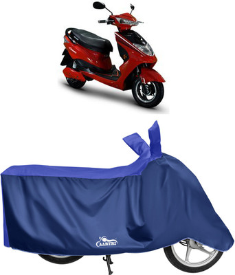 XAFO Waterproof Two Wheeler Cover for Okinawa(Ridge, Blue)