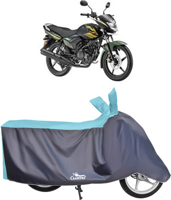 DROHAR Waterproof Two Wheeler Cover for Yamaha(Saluto, Blue)
