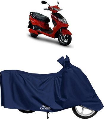 DROHAR Waterproof Two Wheeler Cover for Okinawa(Ridge, Blue)