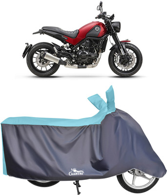 XAFO Waterproof Two Wheeler Cover for Benelli(Leoncino, Blue)