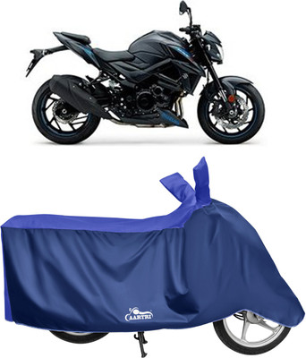 DROHAR Waterproof Two Wheeler Cover for Suzuki(GSX, Blue)