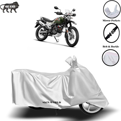 THE REAL ARV Waterproof Two Wheeler Cover for Hero(XSR300, Silver)